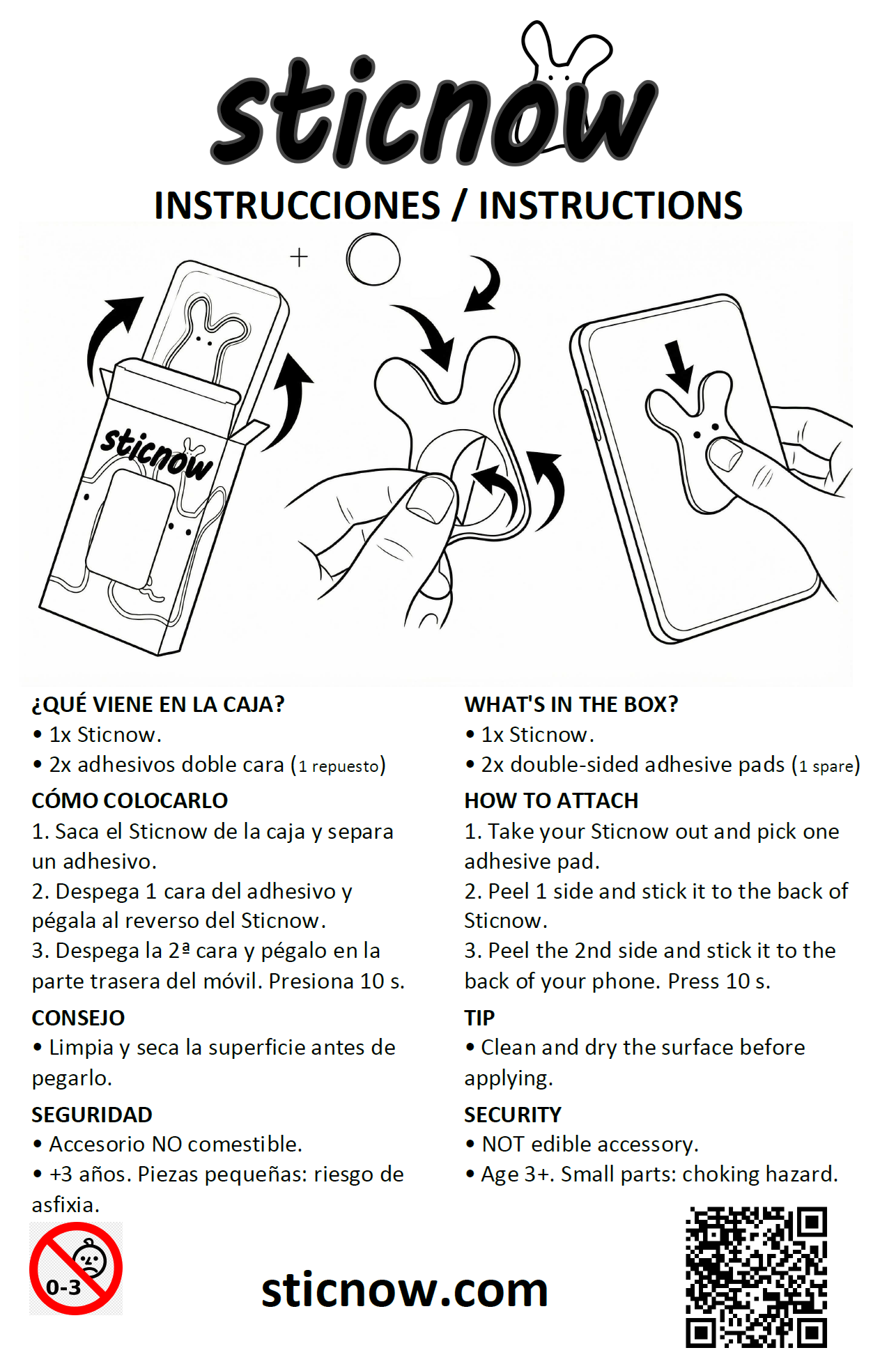 STICNOW WAVE · Accesorio para móvil